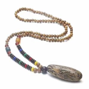 wooden necklace